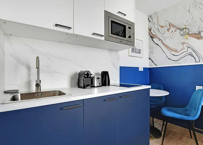 Modern Sutdio For 2 With A-c - Near Montmartre *