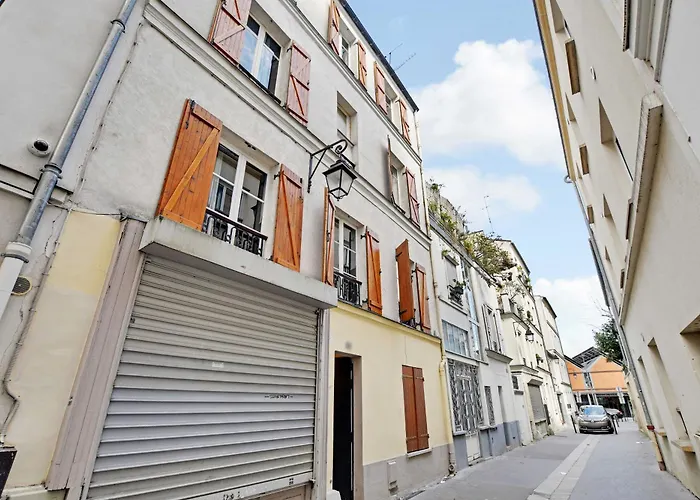 Modern Sutdio For 2 With A-c - Near Montmartre Párizs